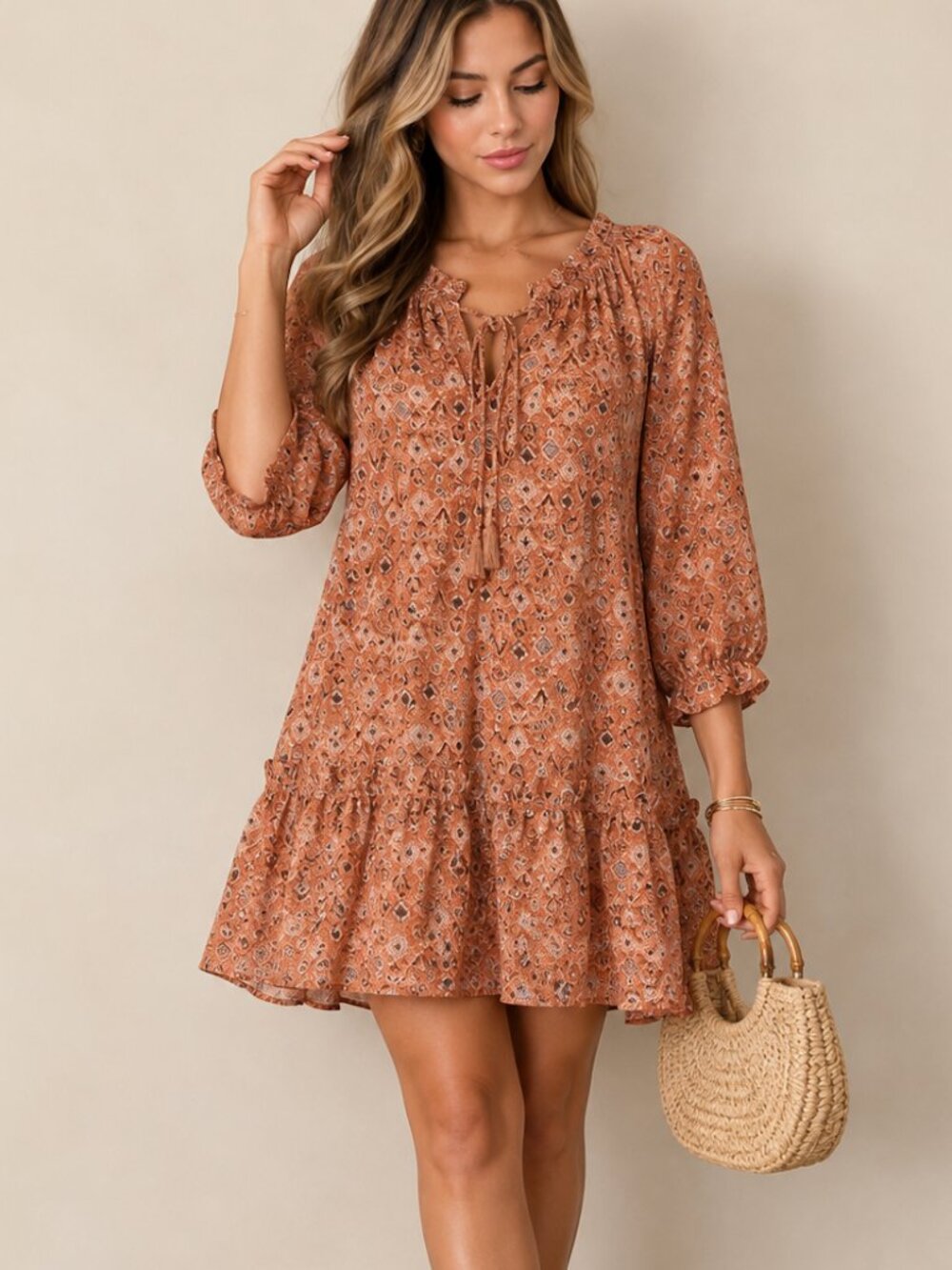 Skies are Blue Shift Dress